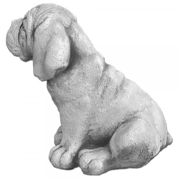 Скульптура Щенок сидит
