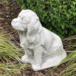 Скульптура Собака сидит