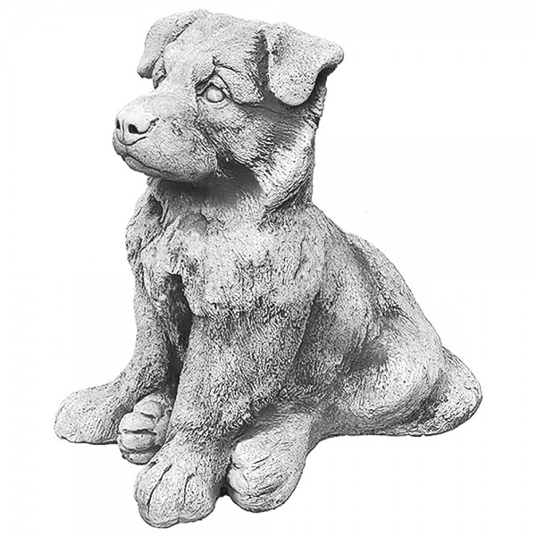 Скульптура Щенок сидит