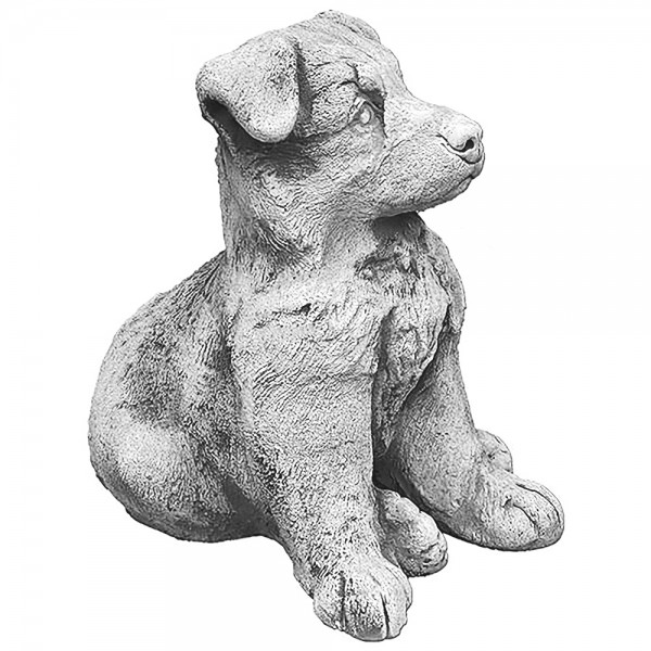 Скульптура Щенок сидит