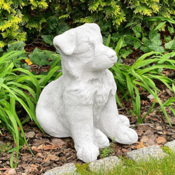 Скульптура Щенок сидит