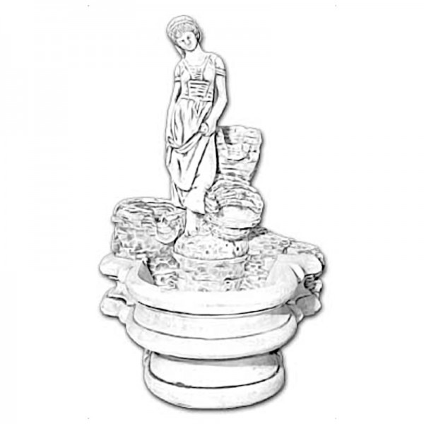 Фонтан античный Девушка у родника