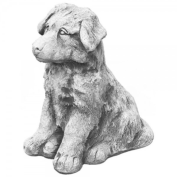 Скульптура Щенок сидит