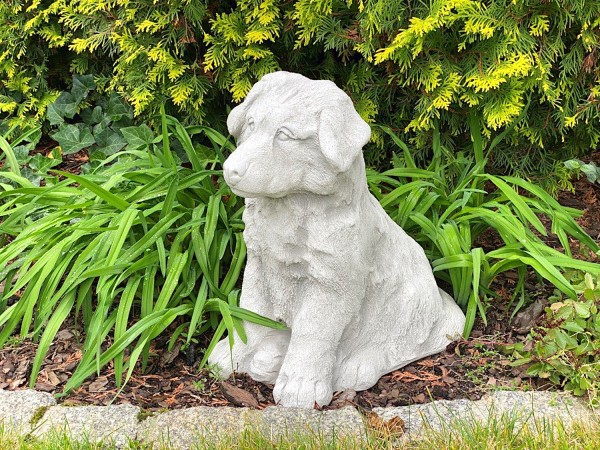Скульптура Щенок сидит