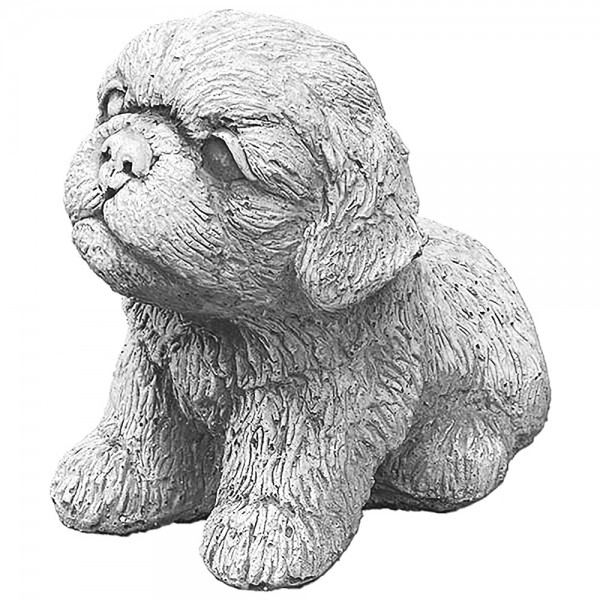 Скульптура Щенок сидит