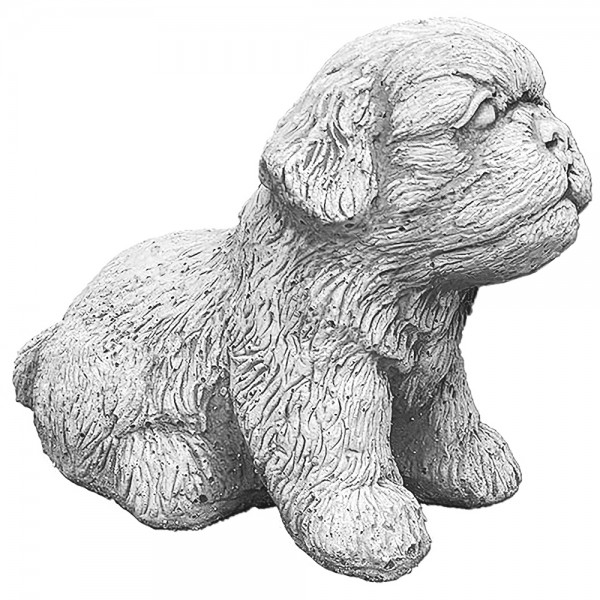 Скульптура Щенок сидит