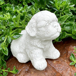 Скульптура Щенок сидит