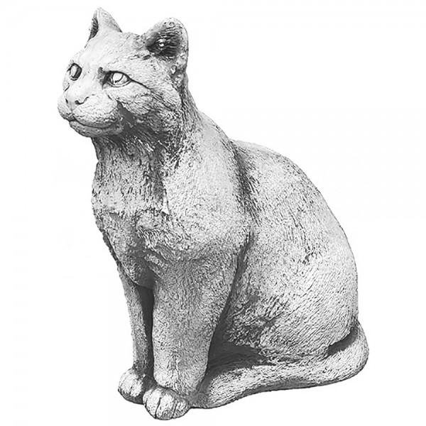 Скульптура Кошка сидит