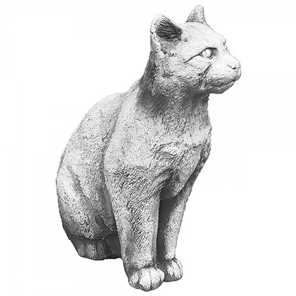 Скульптура Кошка сидит