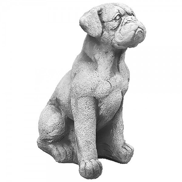 Скульптура Собака сидит