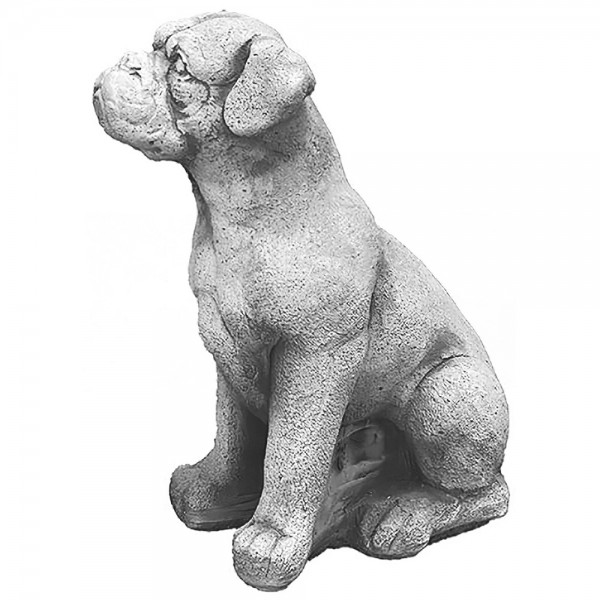 Скульптура Собака сидит