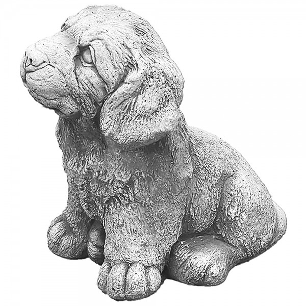 Скульптура Щенок сидит