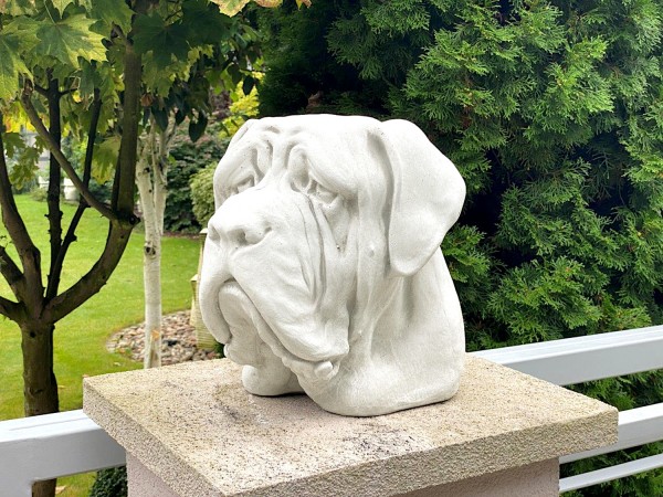 Скульптура Голова Бульдога