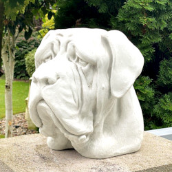 Скульптура Голова Бульдога