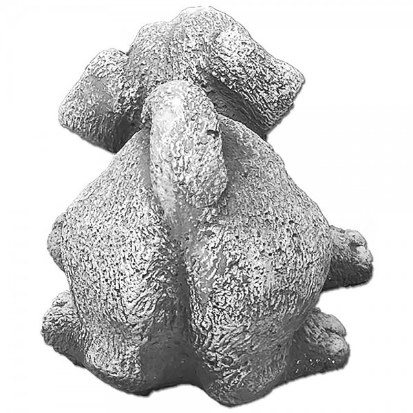 Скульптура Щенок играет