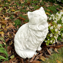 Скульптура Кошка сидит