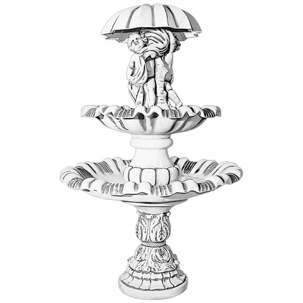 Фонтан скульптурный Дети под зонтом