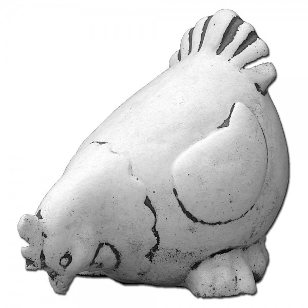 Скульптура Курица клюет зерно