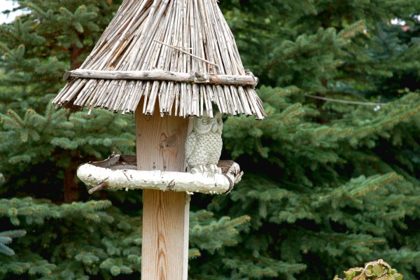 Скульптура Сова на дереве