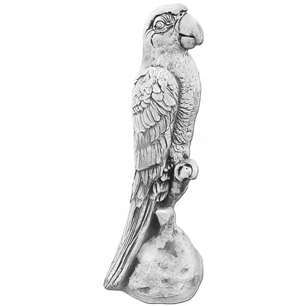 Скульптура  Попугай сидит на ветке