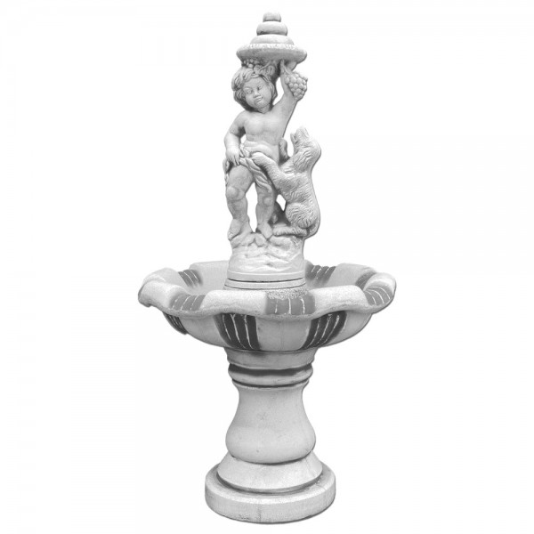 Фонтан Мальчик с собакой