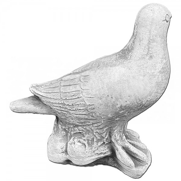 Скульптура  Голубь сидит