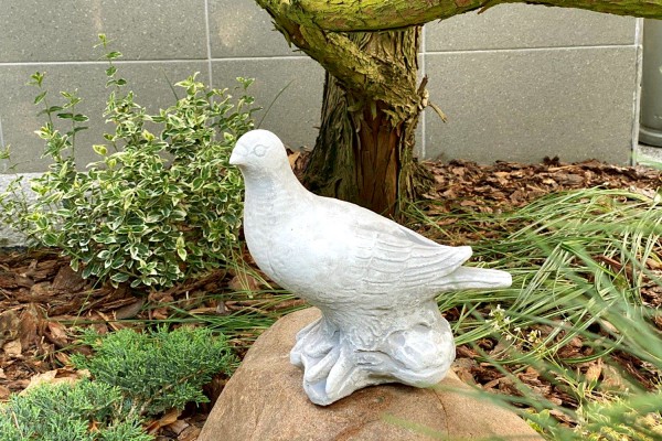 Скульптура  Голубь сидит