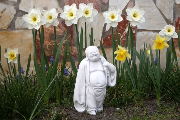 Скульптура Веселый Будда