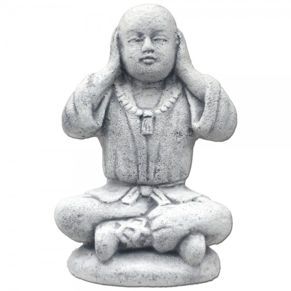 Скульптура Будды Ничего не слышу