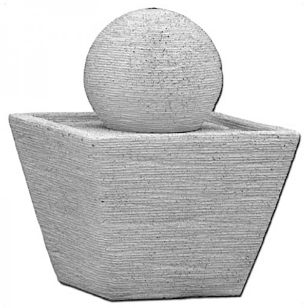 Фонтан современный Квадрат с шаром