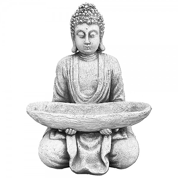 Скульптура Будда с подносом