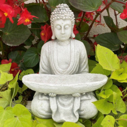 Скульптура Будда с подносом