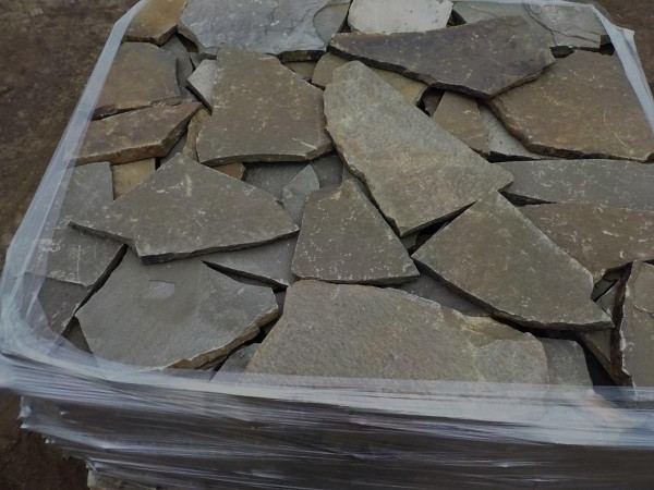 Песчаник, серо-зеленый 25-30 мм