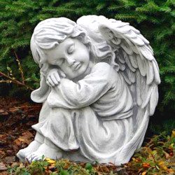 Скульптура классическая Ангел девочка спит