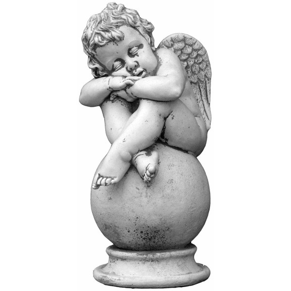 Скульптура классическая Ангел на шаре спящий
