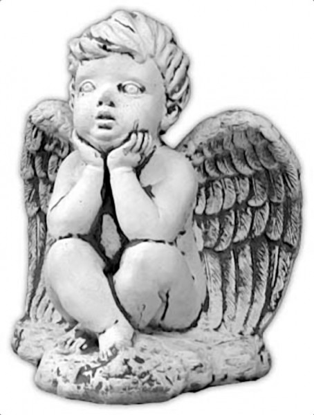 Скульптура Ангел сидит