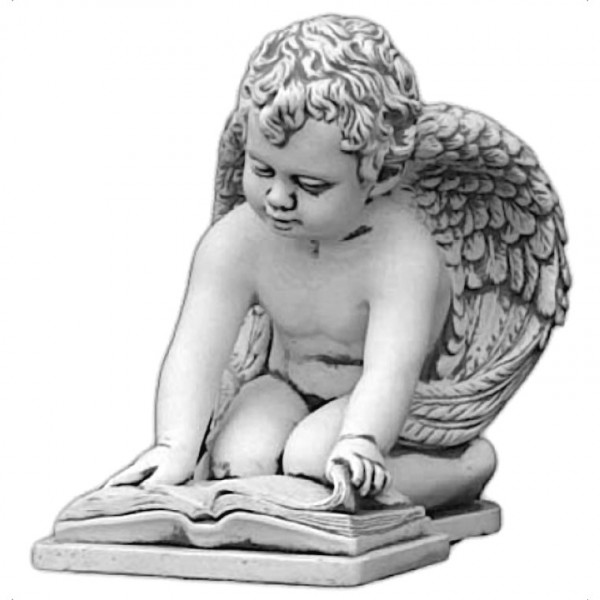 Скульптура античная Ангел с книгой