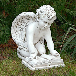 Скульптура античная Ангел с книгой