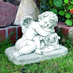 Скульптура античная Амур с луком спящий