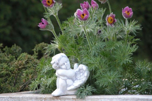 Скульптура Спящий ангел