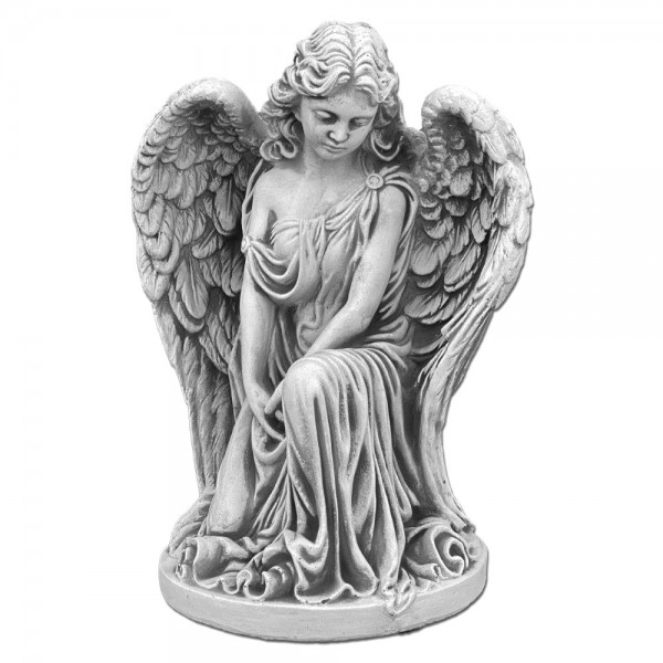 Скульптура Ангел-девочка с большими крыльями