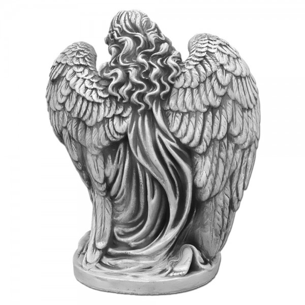 Скульптура Ангел-девочка с большими крыльями