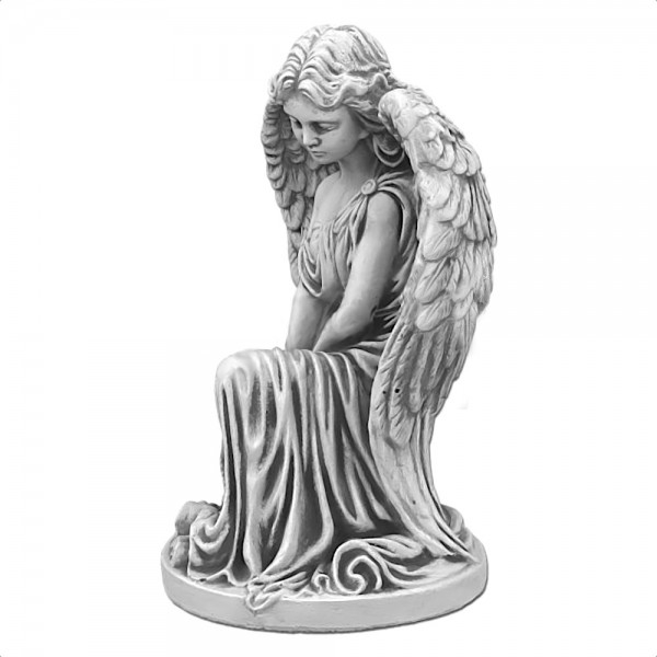 Скульптура Ангел-девочка с большими крыльями
