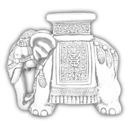 Столб индийский, слон