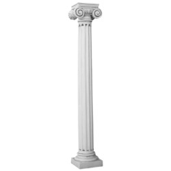 Колонна классическая с капителью и пьедесталом