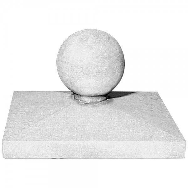 Крышка на столб с шаром