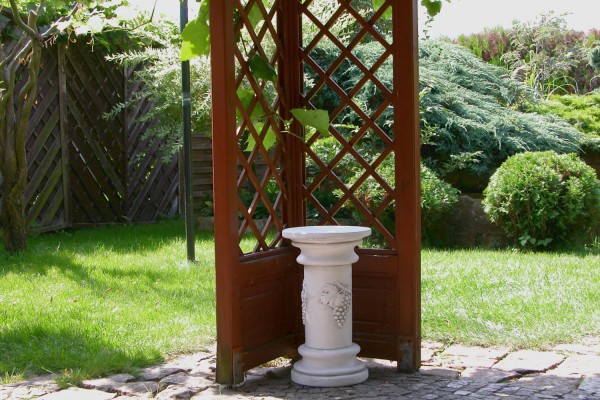 Столб античный с виноградом