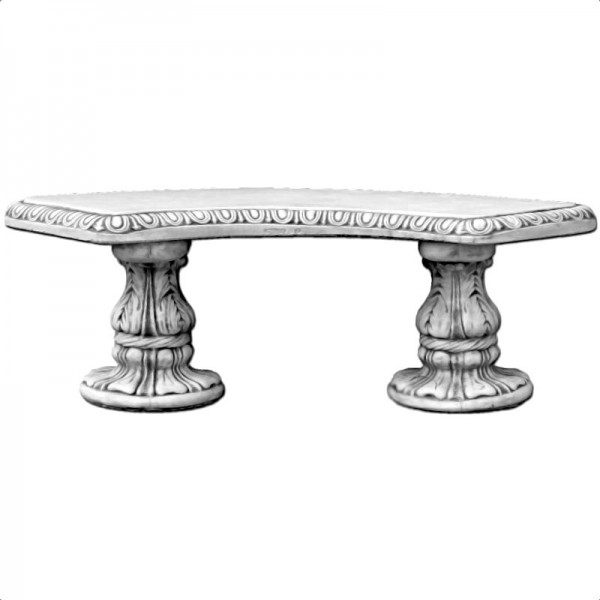 Лавка декоративная классическая