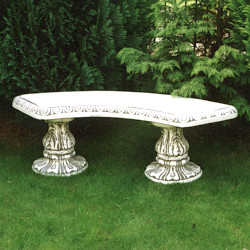 Лавка декоративная классическая