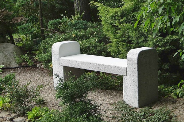 Лавка декоративная современная